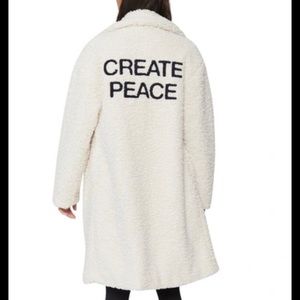 Spiritual Gangster Shearling coat